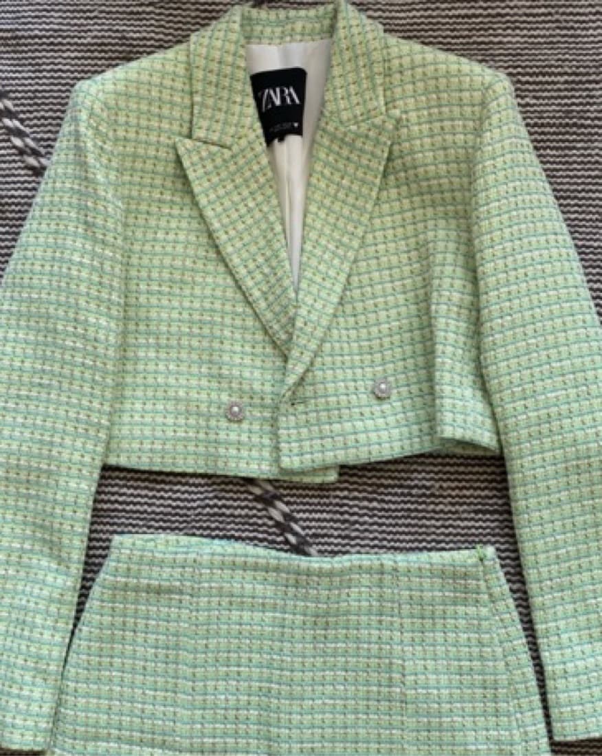 Zara Tweed Jacket - Image 4