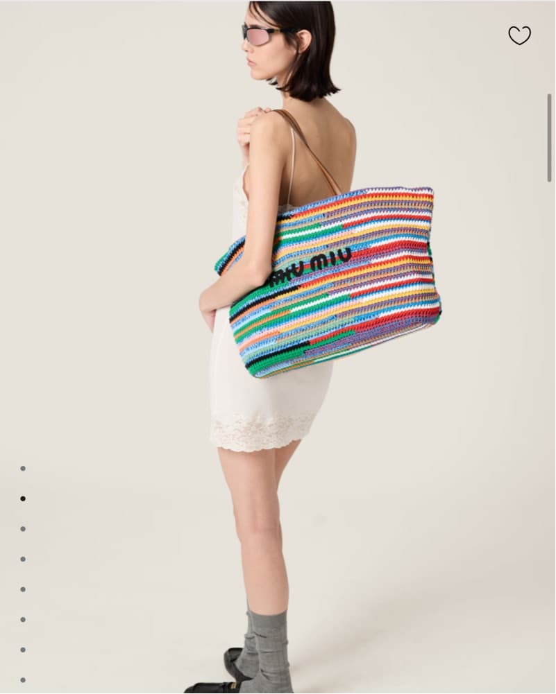 Miumiu Crochet Bag  - Image 1