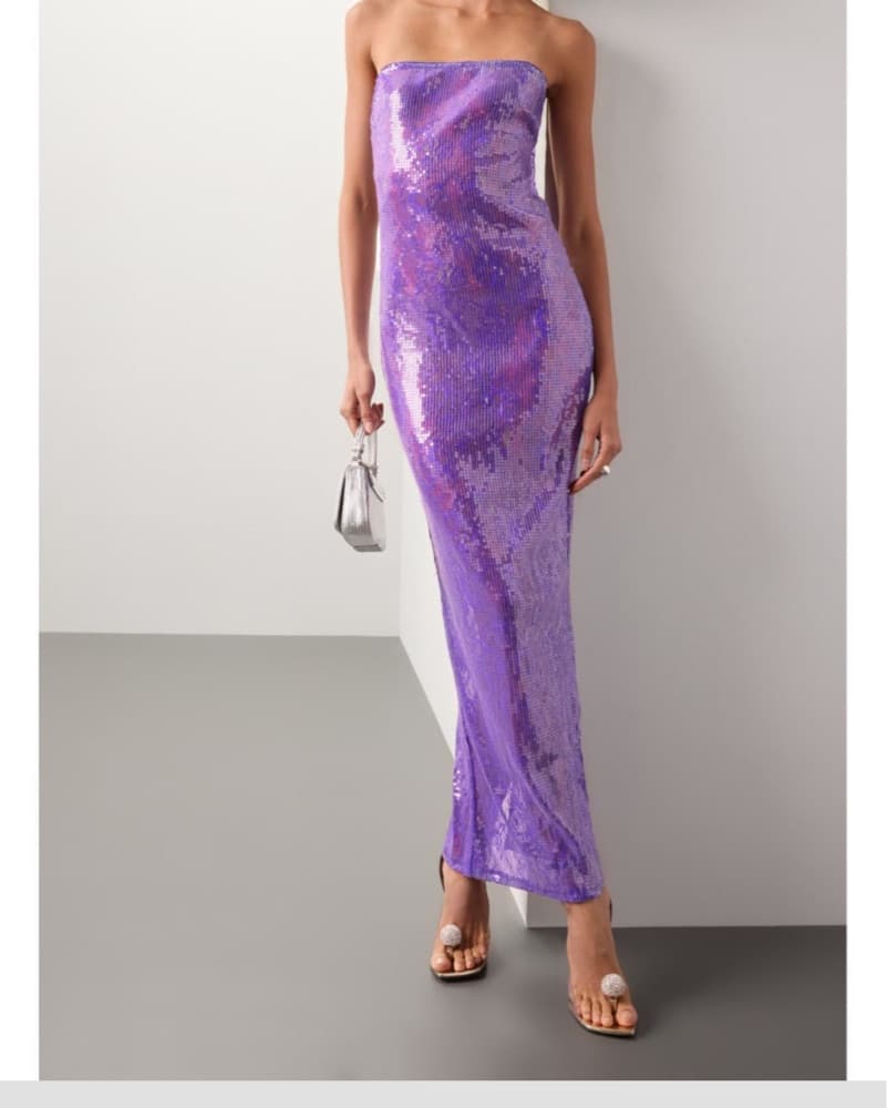 Sequin And Lace Retrofete Dress - Image 1