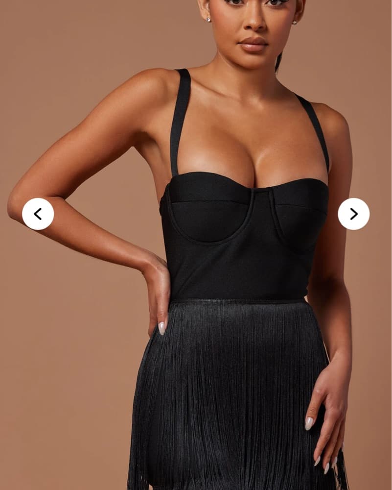 Western Fringe Maxi Dress - Image 2