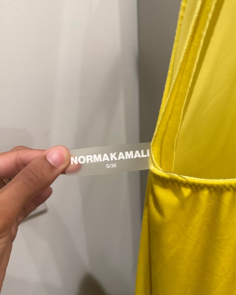 Norma Kamali Fishtail Dress - Image 6