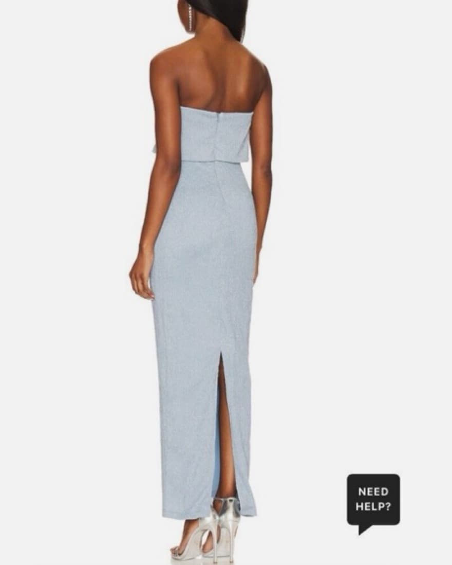 Revolve Maxi Dress In Blue - Image 4