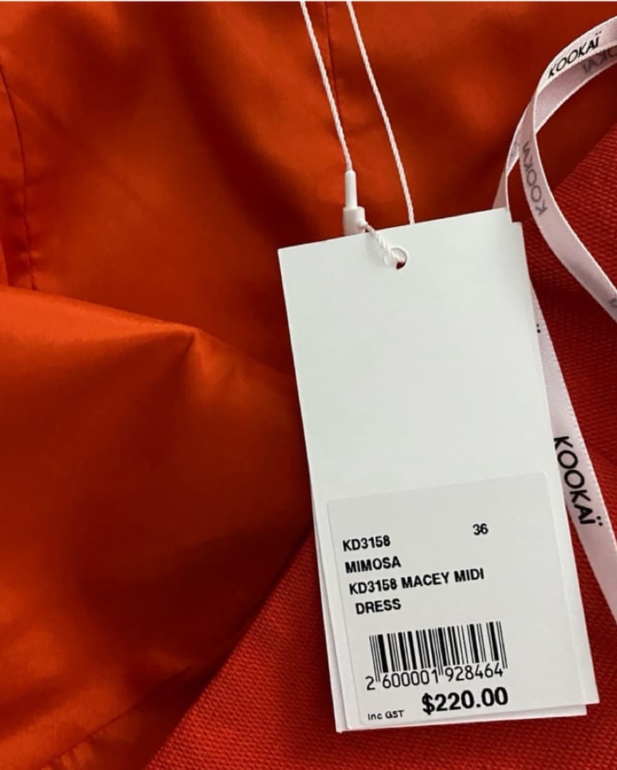 Kookai Coral One Strap Dress - Image 3