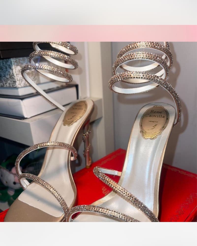 René Caovilla Margot Platform Sandals - Image 4