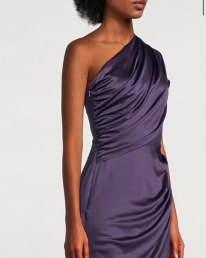 Herve Leger Purple Gown - Image 2