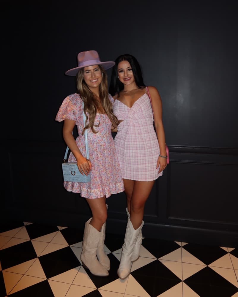 Pastel Plaid Mini Dress - Image 2