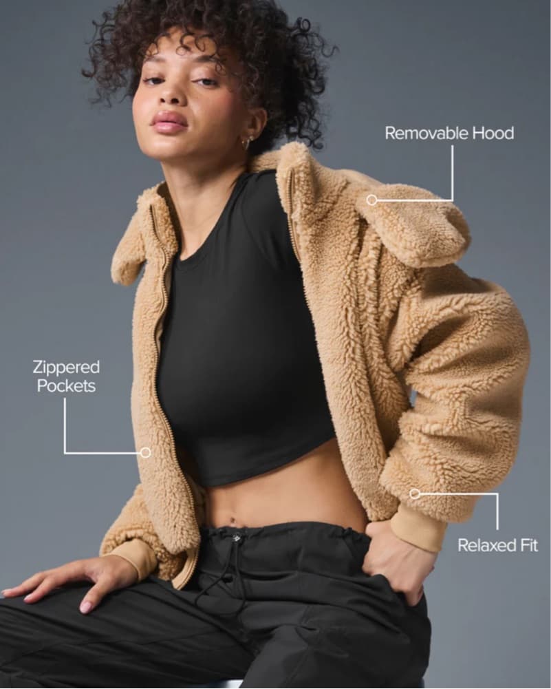 Alo Foxy Sherpa Jacket - Image 2