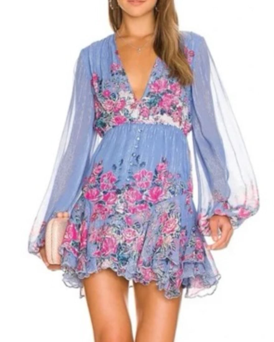 Blue And Pink Hermant & Nandita dress - Image 3