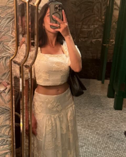 Elegant Lace Top - Ivory  - Image 4