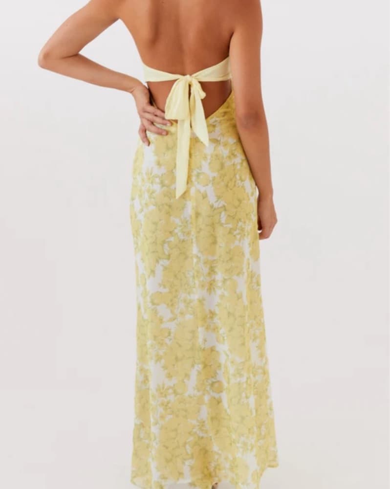 Peppermayo Yellow Maxi Dress - Image 2