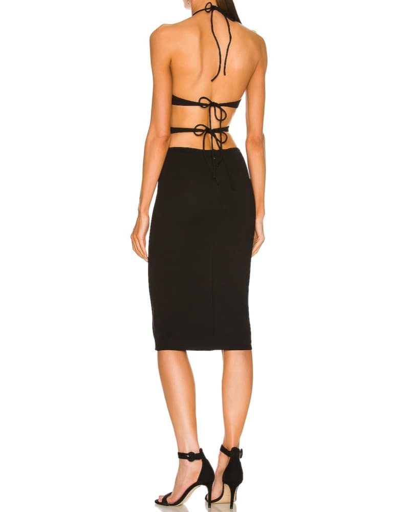H:ours Silvana Cutout Dress - Image 3