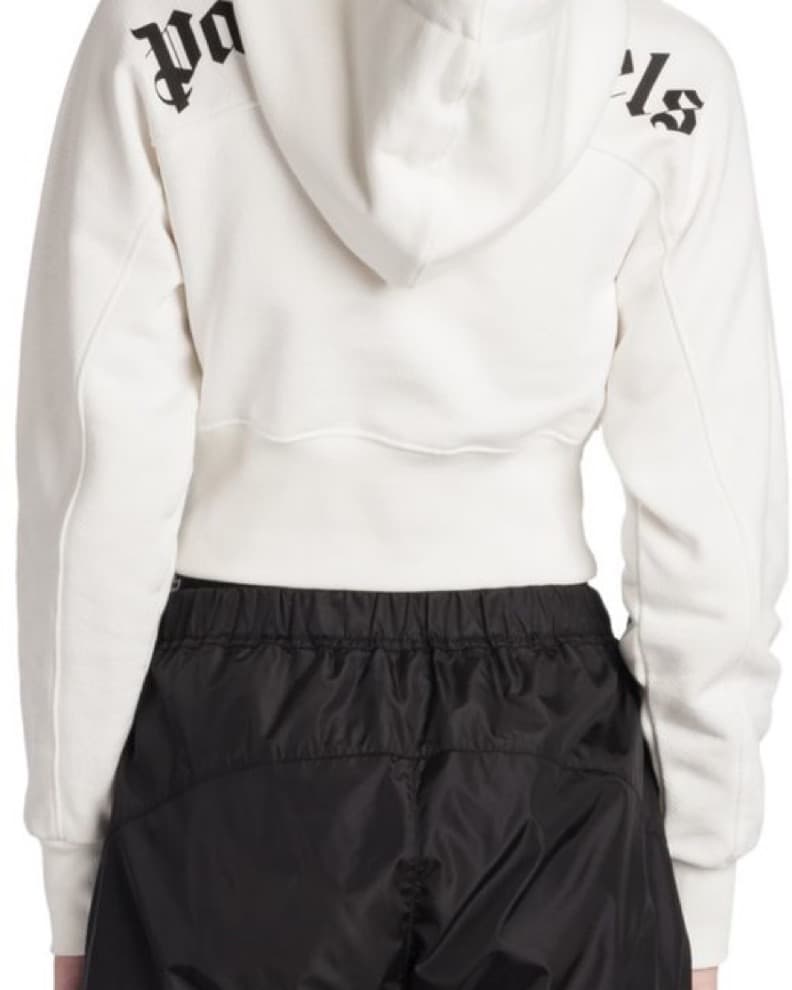 Palm Angels Rainbow Cut-Out Logo Hoodie - Image 3