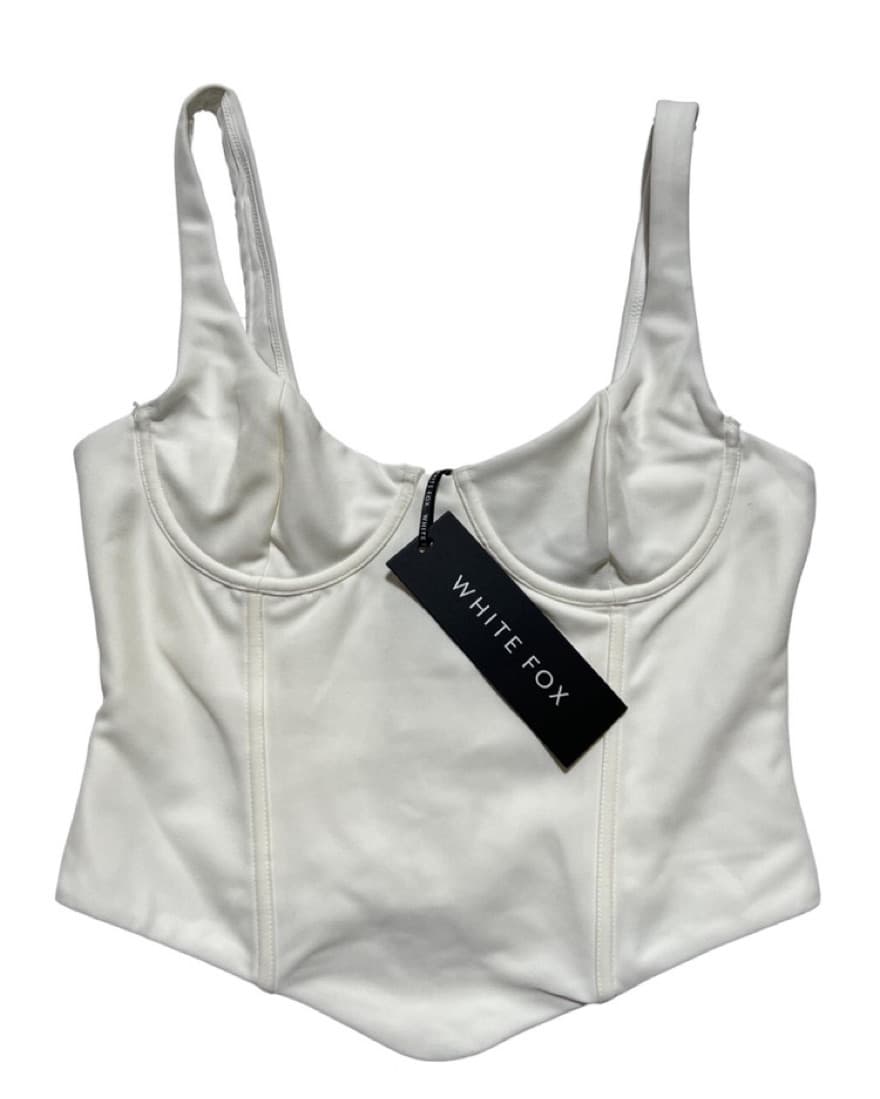 White Fox - White Corset Top - Image 3