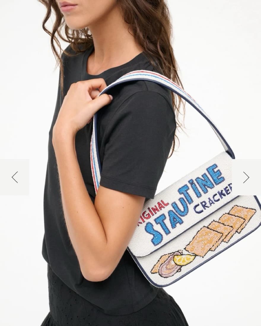 STAUD tommy beaded bag - Image 3