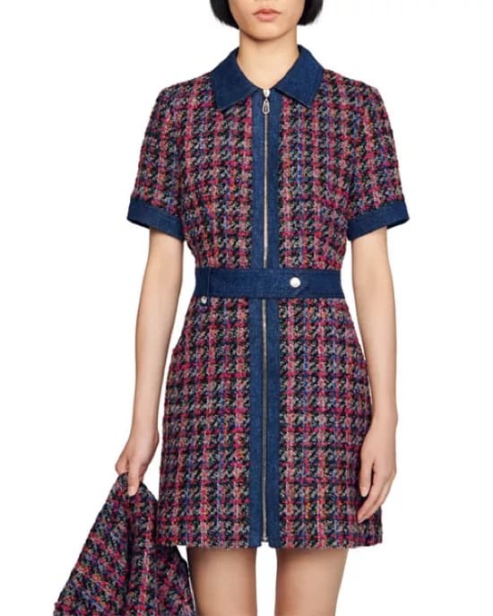 Sandro Lonarde Coat Dress - Image 1