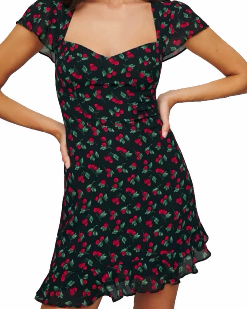 Reformation Sweetheart Mini Dress - Image 1