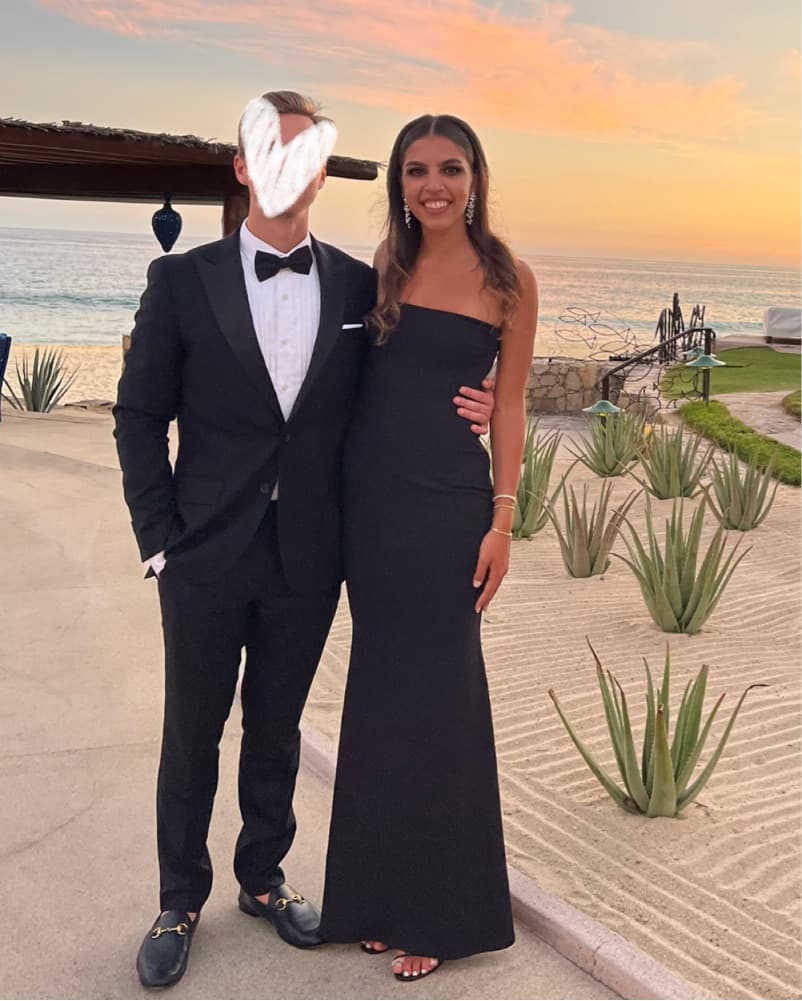Katie May MaryKate Black Strapless Gown - Image 2