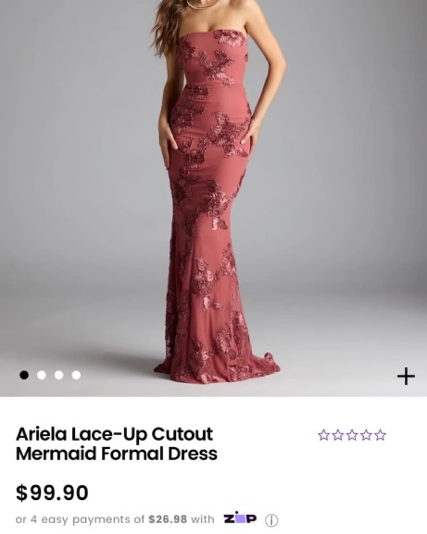 Windsor Ariela Lace up Mermaid Dress - Image 5