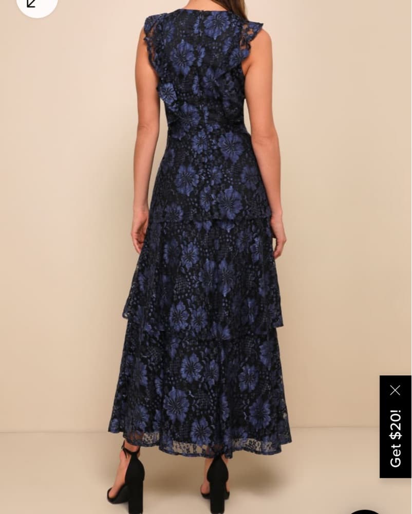 Lulus Wedding Guest Dress  - Image 3