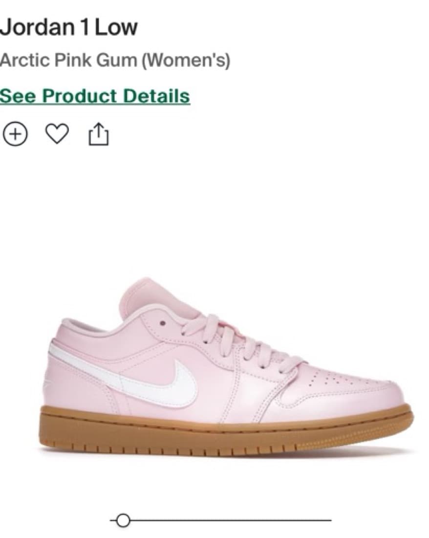 Jordan 1 Low Arctic Pink Gum - Image 1