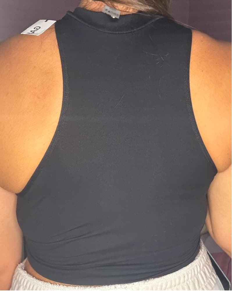 Black Asymmetrical Tank - Image 2