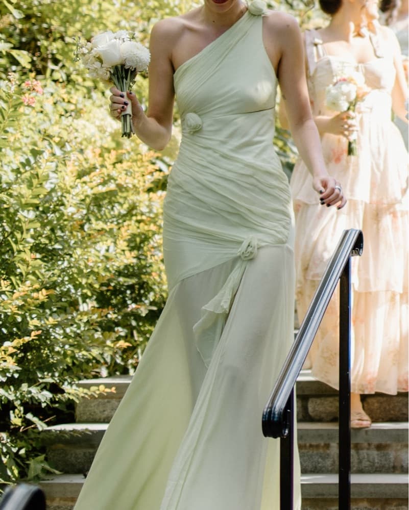 Cinq A Sept Kaleb Gown Pistachio - Image 1