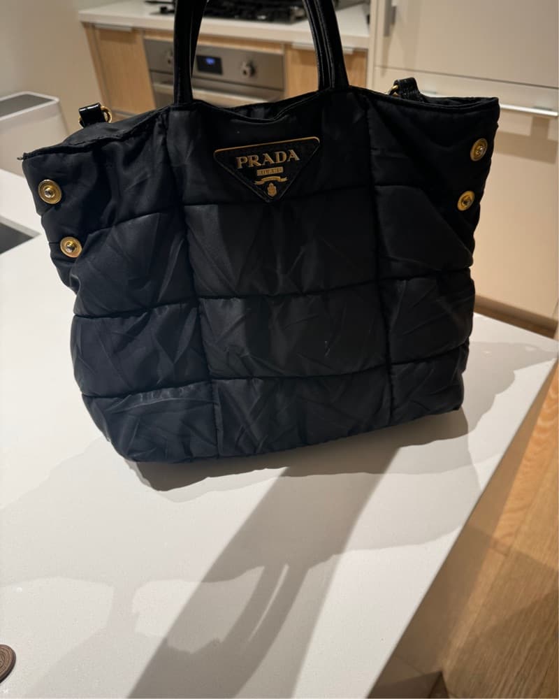 Chic Prada Nylon Tote - Image 2