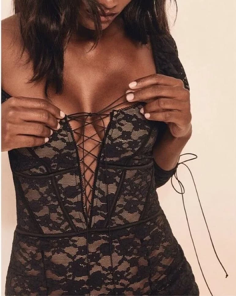 For Love & Lemons Lace Mini Dress - Image 2