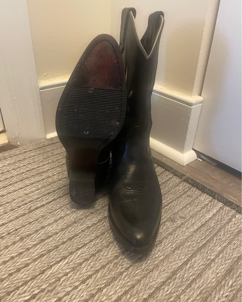Black Cowboy Boots (Dingo) - Image 3