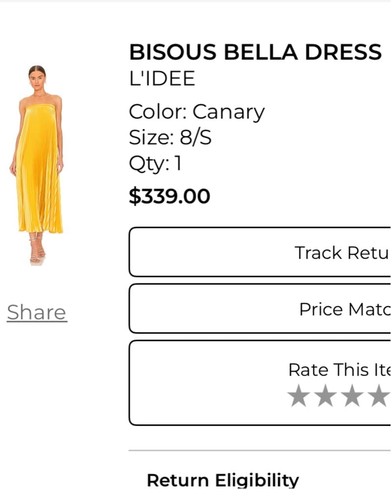 L’IDEE Strapless Gown  - Image 6