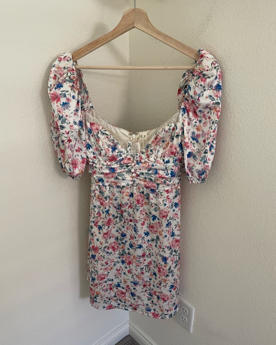 FOR LOVE&LEMONS JULIET FLORAL DRESS - Image 3