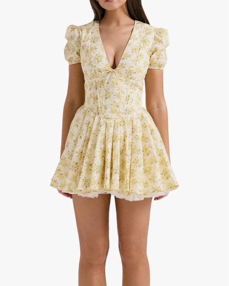 House Of CB Floral Dress - Image 3