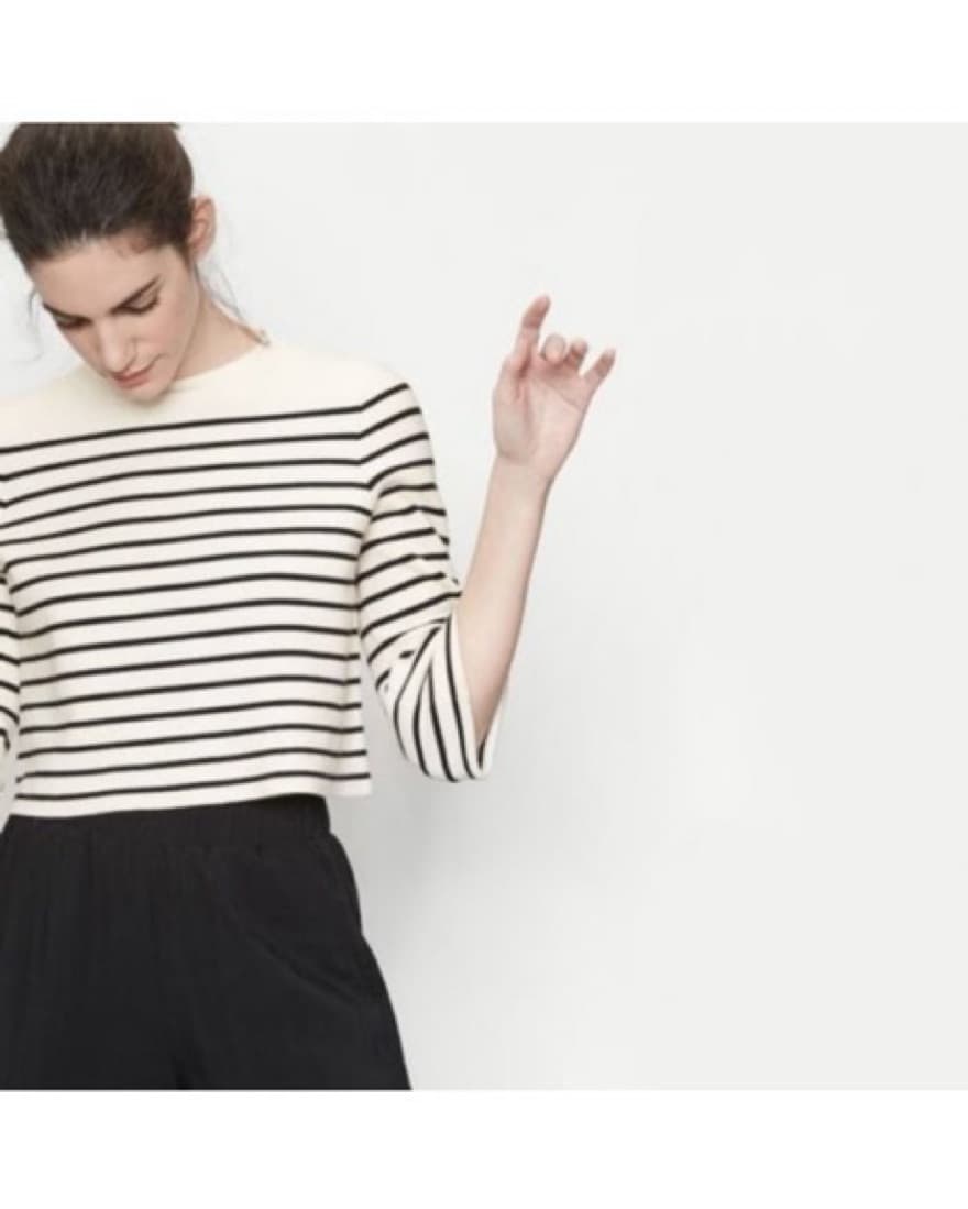 Maje Breton Stripe Boatneck Sweater - Image 2