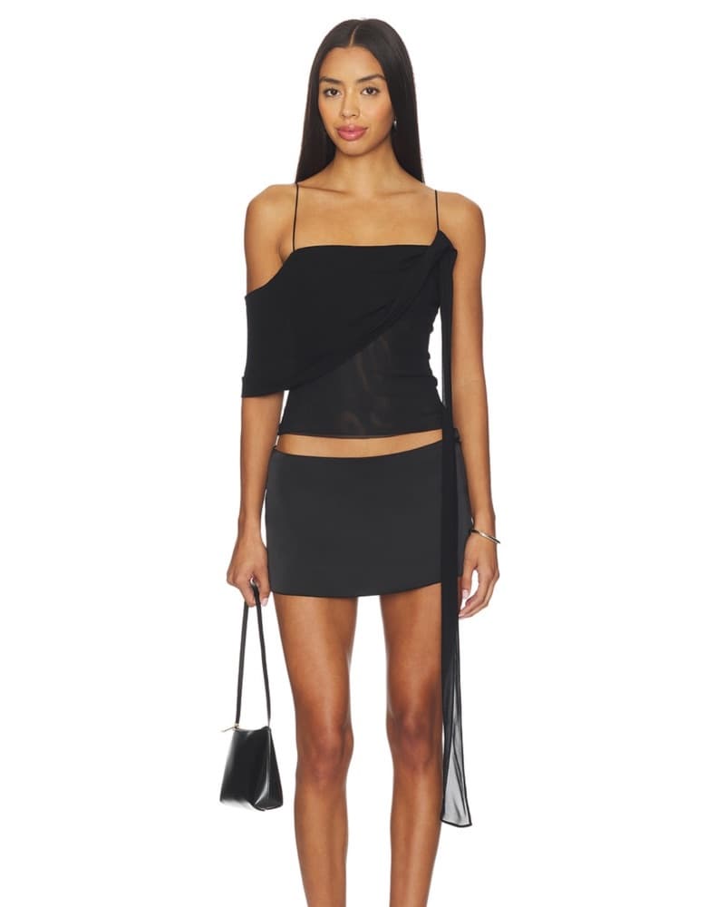 Bec + Bridge Asymmetrical Cami Top - Image 1