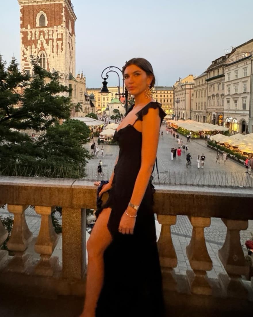 Guizo Avila Ruffle Gown - Image 1