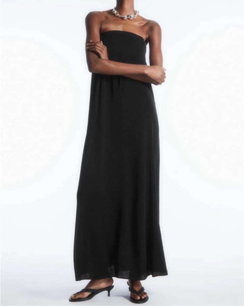 COS Strapless Long Dress - Image 1