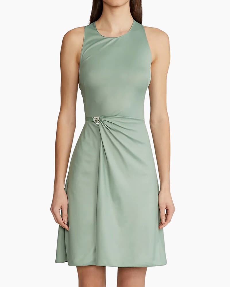$1990 Ralph Lauren Purple Label WrapDres - Image 3