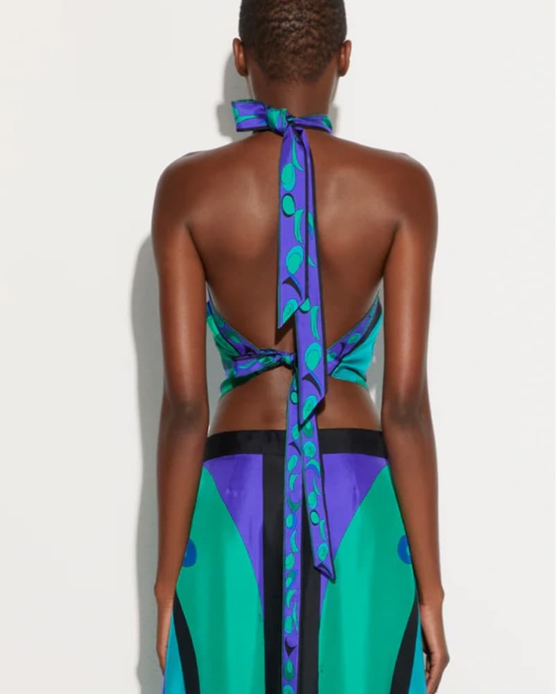 Pucci Halter Top - Image 3