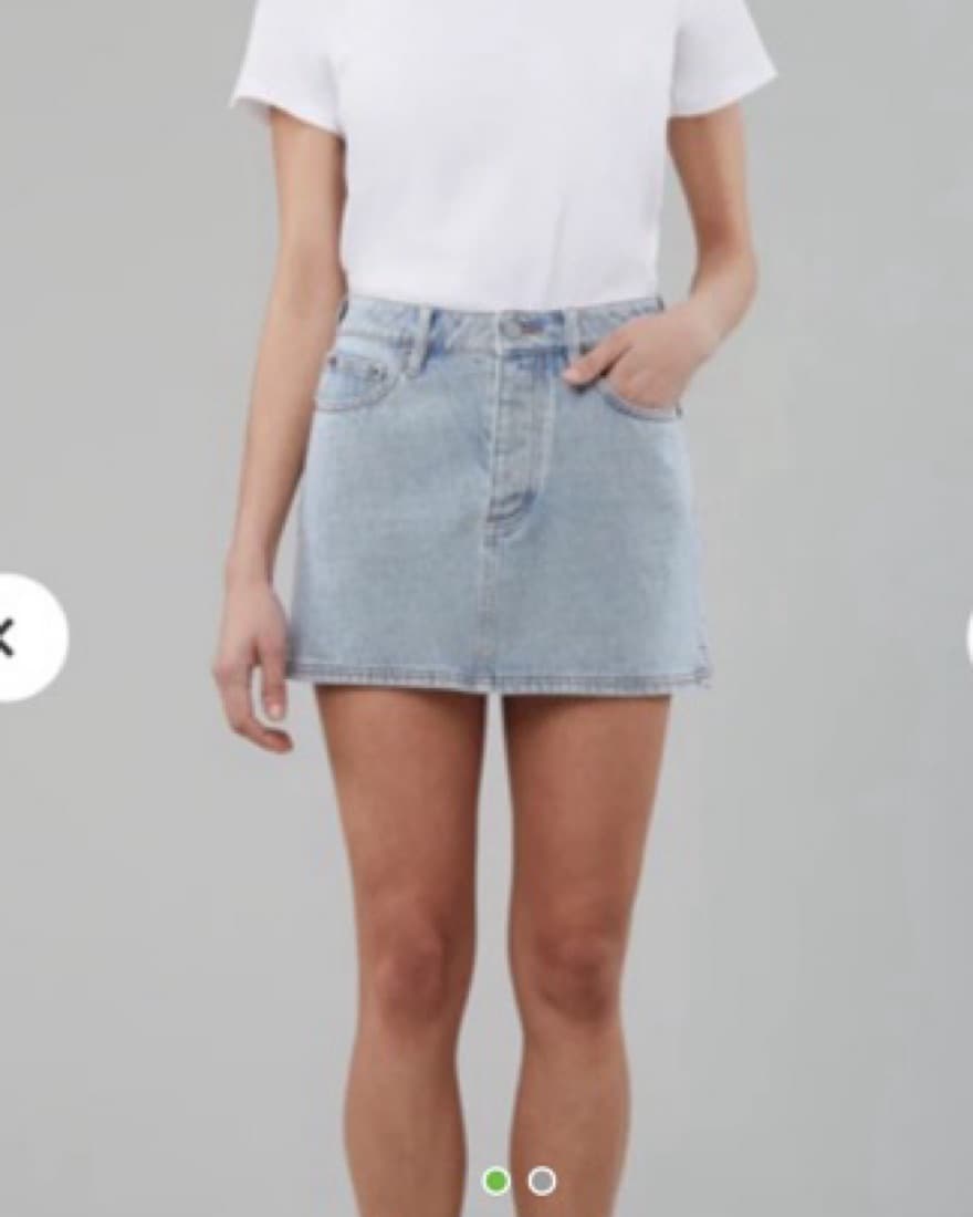 Still Here NYC holly Denim Skirt  - Image 4