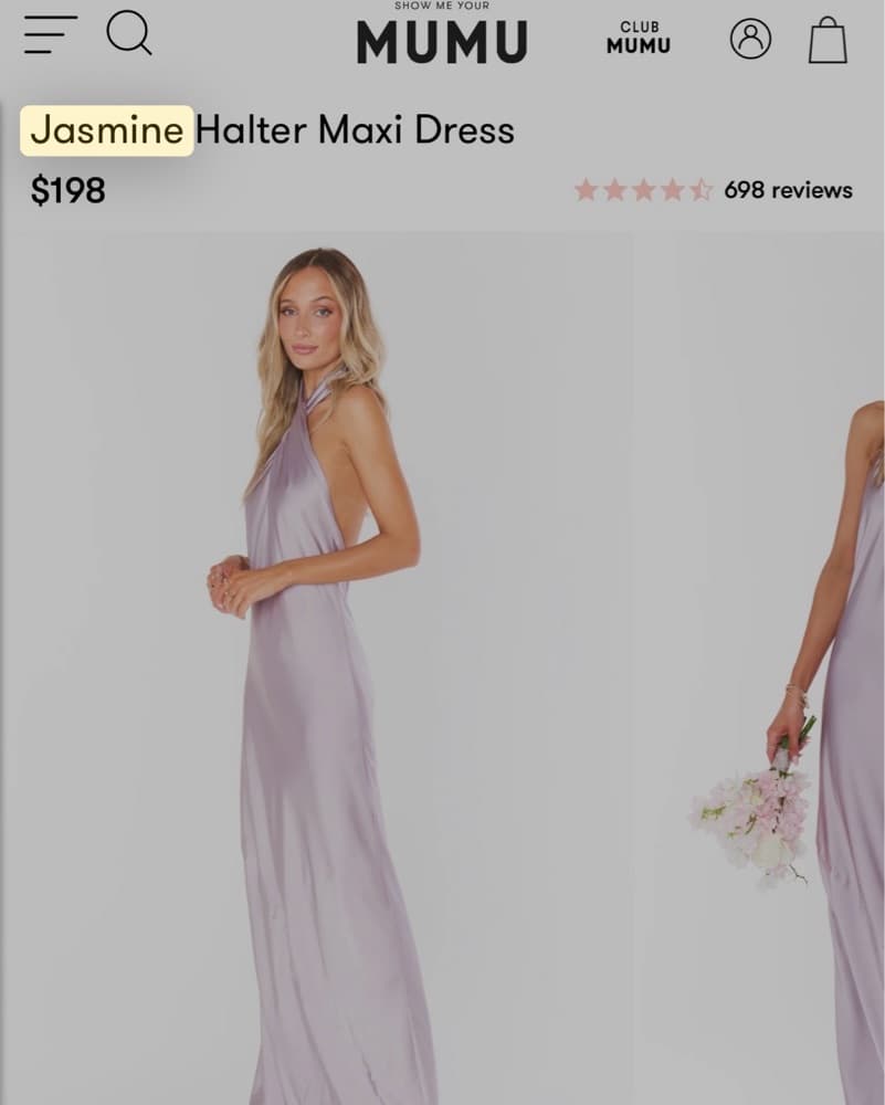 Show Me Your Mumu Jasmine Halter Maxi Dr - Image 1
