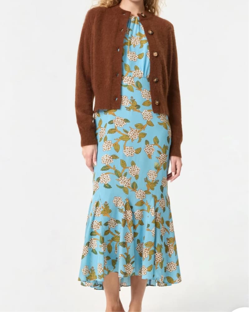 Rhode Blue Floral Dress - Image 3