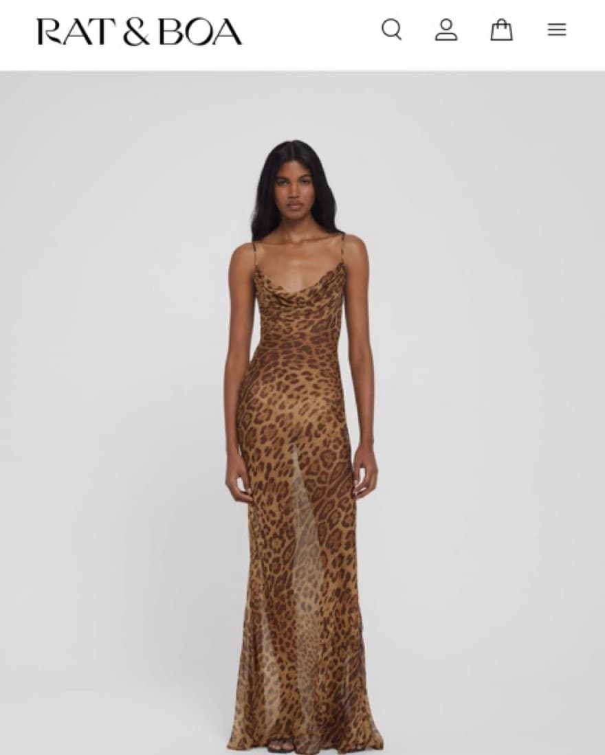 Rat And Boa Valentina Dress - Image 2