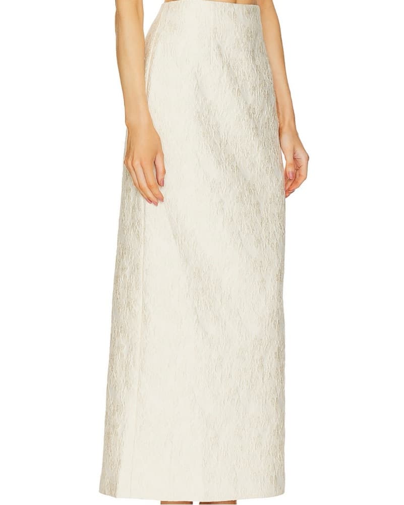 Clea Morgan Skirt In Cream - Image 3
