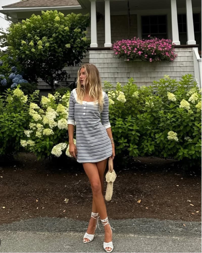 Fait par Foutch Mia Stripe Dress - Image 3