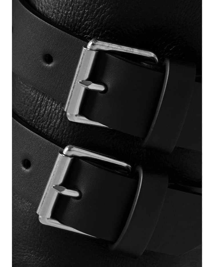 acne velocite shearling leather jacket - Image 3