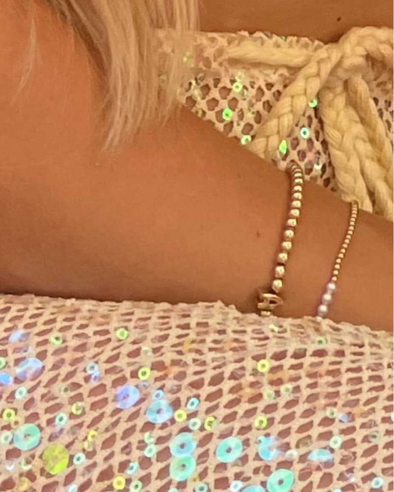 Yellow Sequin Skirt - Image 2