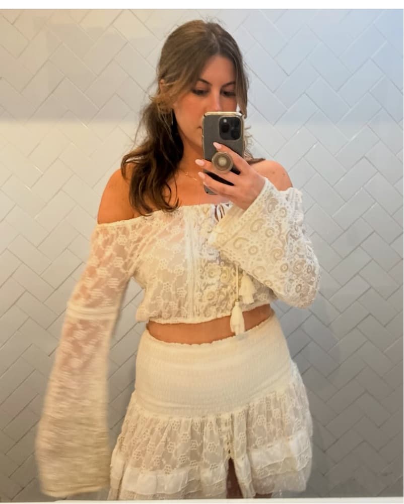 Ibiza Off-the-Shoulder Top & Skirt Set  - Image 1