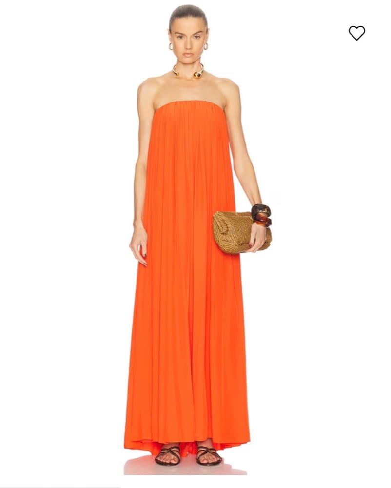 Wynn Gown In Poppy - Image 1