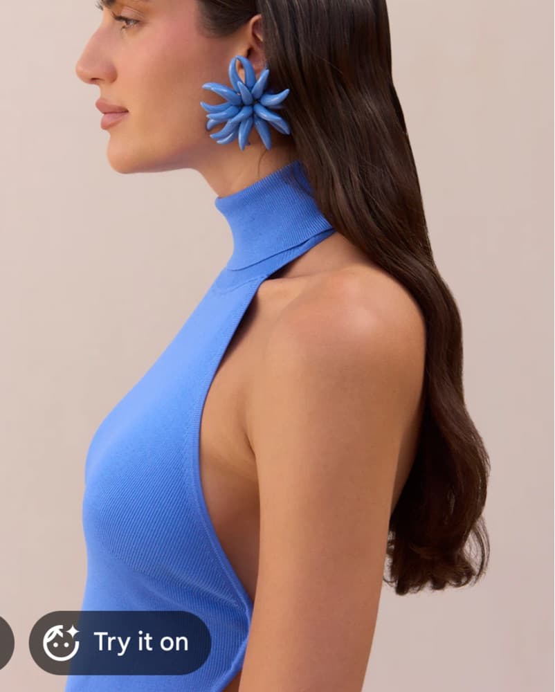 Cult Gaia Wake Knit Top Capri - Image 4