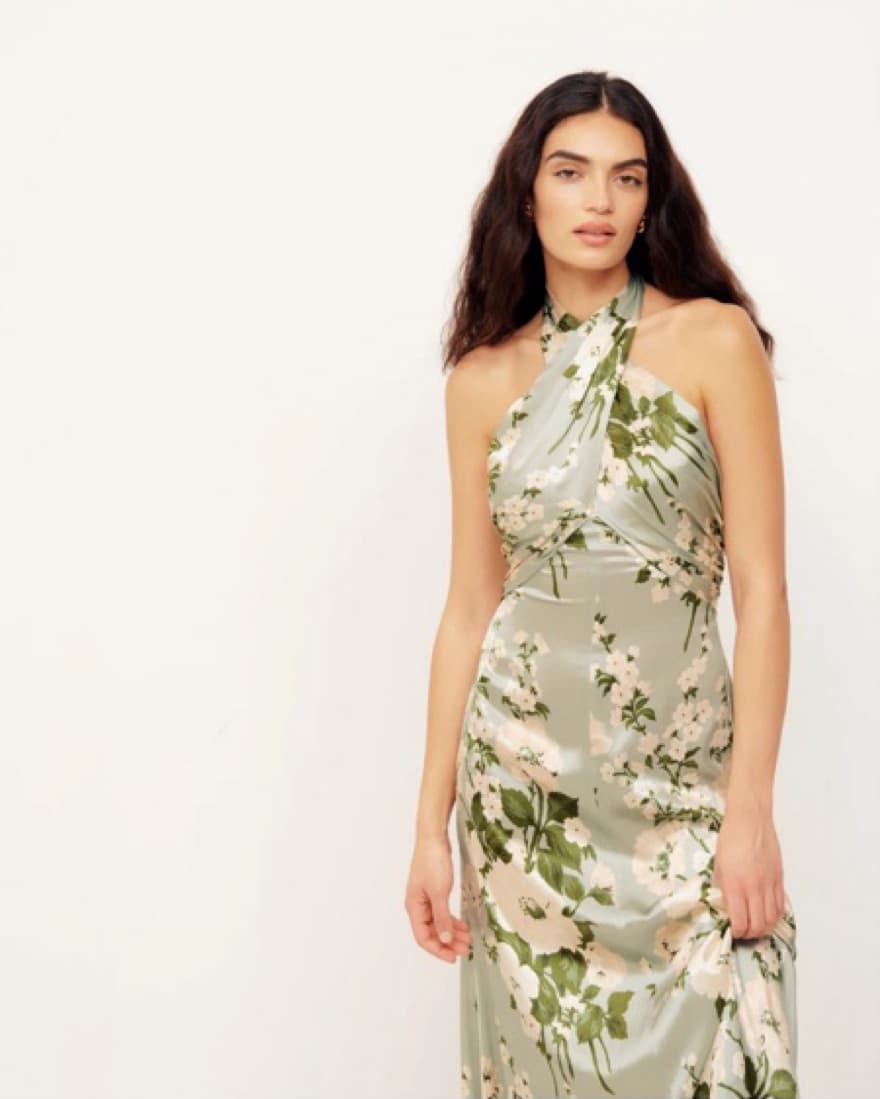 Reformation - Veria Silk Dress - Image 4